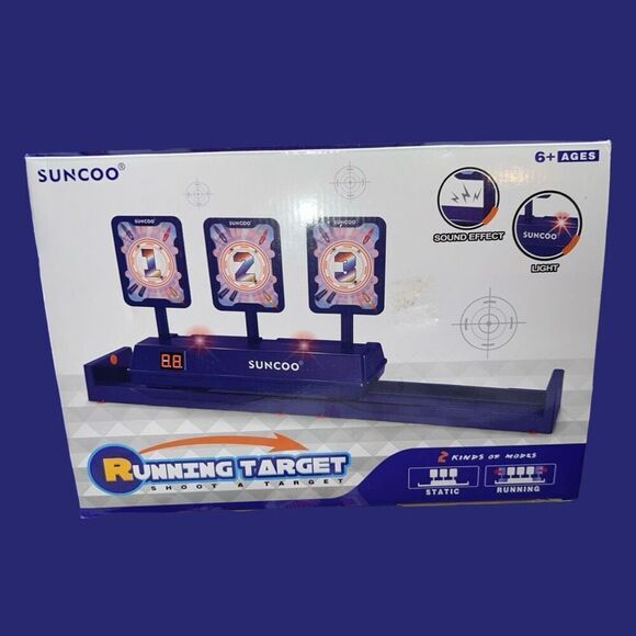 New Open Box Suncoo Running Target Shoot a Target Game (No Gun Included) - Picture 1 of 8